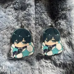 ブルーロック ガチャガチャ ちるこっと ラバーキーチェーン 糸師凛