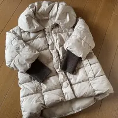 クリーム色 ダウン　プティマイン