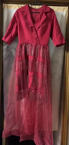 スパンコール ドレス