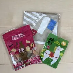 【新品】もへじ　手ぬぐいエコバッグ 福飴 グミ セット