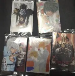 DEATHNOTE デスノート ウエハース カード シークレット 5枚セット