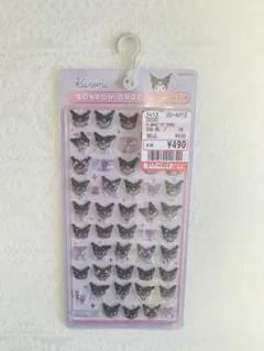 [正規品]Kuromi ボンボンドロップminiシール