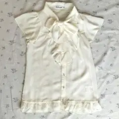 シフォンノースリーブ　ベージュ