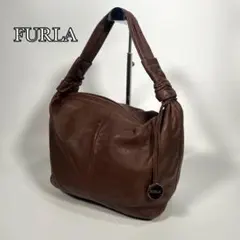 フルラ　ワンショルダーバッグ　FURLA 肩掛け　ブラウン