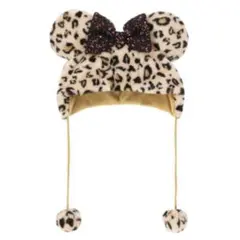 ヒョウ柄ファンキャップ