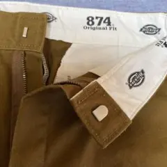 Dickies 874 Original Fit ワークパンツ ブラウン