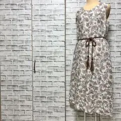 M Missoni ワンピース 膝丈 シルク100% ノースリーブ 花柄 総柄 - メルカリ