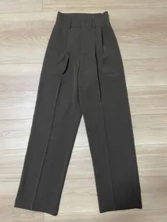 ハイウエスト スラックス