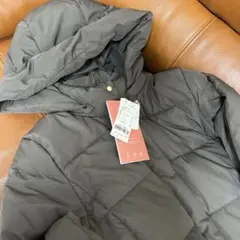 GLOBAL WORKフード付き ダウンジャケット 新品タグ付き