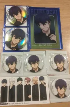 ブルーロック ベースヤードトーキョー オリヴァ愛空 缶バッジ まとめ売り
