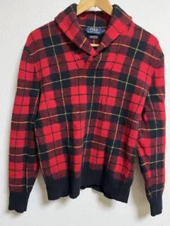 POLO RALPH LAUREN ニット セーター タータン