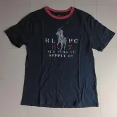Polo ネイビー Tシャツ ポロ馬ロゴ
