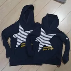 THE SHOP TK★150cm＆130cmフードトレーナー