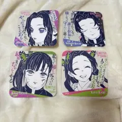 鬼滅の刃 原画展 アートコースター 胡蝶姉妹 しのぶ カナエ 栗花落カナヲ