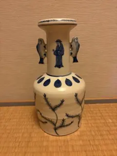永楽善五郎　花入 唐草 花入 永楽善五郎(即全) | 古美術ささき