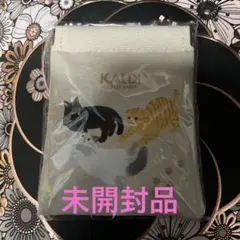新品 カルディ 猫　ぱっちんポーチ KALDI クリスマス　新品未開封