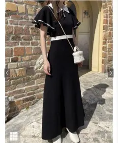 GRL フレアニットワンピース 夏服 ( mb1538)