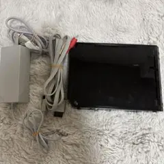 動作確認済み　Wii本体 ブラック ケーブル付き