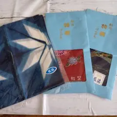 和柄デザインのハンカチ3枚セット