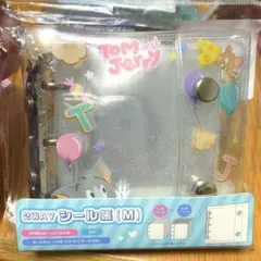 【新品未開封】トムとジェリー ラメクリア 2wayシール帳　Mサイズ　バインダー