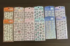 サンリオ ぷくっとシール 全種類 6種セット 2個ずつ12個