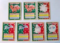 トップサン ポケモンカード 裏面青・緑 まとめ売り 7枚セット