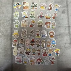 ラブブキャラクターシールセット 46枚（ステッカー）