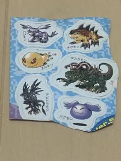 コレクター向けデジモンシール 6種セット（ヴィンテージ品）