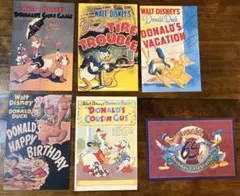 ドナルドダック 65周年バースデーポストカードセット　記念販売品　昭和レトロ