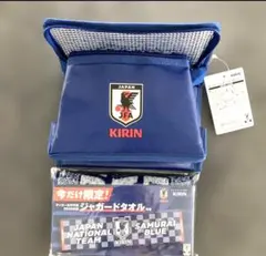 KIRIN サッカー日本代表 W杯記念限定 クーラーバッグ タオル 2点セットのサムネイル