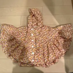 fafa フード付きレインコート、ポンチョ