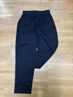 黒 ワイドイージーパンツ ゴムウエスト