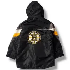00s 古着 Reebok NHL ボストン ブルーインズ ベンチコートのサムネイル