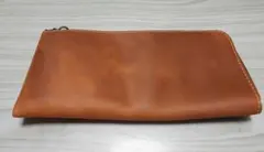 訳あり　牛革　長財布　ウォレット　　➅