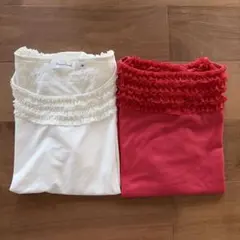 Couture broochフリル付きカットソーのサムネイル