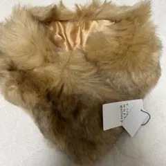 新品 イーハイフンワールドギャラリー ファーティペット　ベージュ