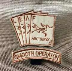 ARC'TERYX LEAF パッチ SMOOTH OPERATOR ベルクロのサムネイル