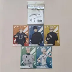 ハイキュー!! クリアカードコレクション 10周年記念展書き下ろし 5枚セット