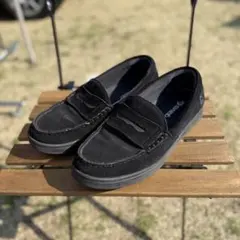 gravis ブラック ローファー オジェック