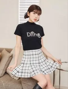 Darich チェック柄 プリーツスカートのサムネイル