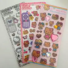 ハローキティ キャラクターシール 3種類セット