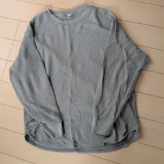 ユニクロワッフルカットソー