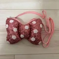 ミニー ディズニー リボン ピンク パルパルーザ スパンコール