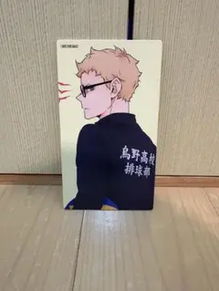 ハイキュー 月島　蛍　アニメイト 喜怒哀楽フェア 購入特典 大判カード　①