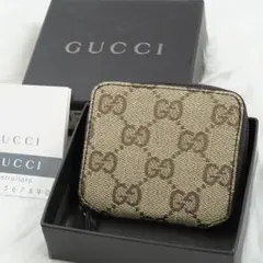 新品未使用品　箱付き　GUCCI グッチ　小銭入れ　コインケース　ブラウン