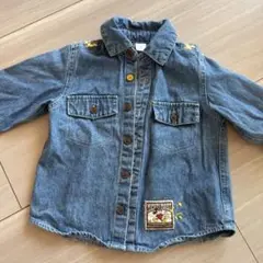 ミッキーデニムシャツ