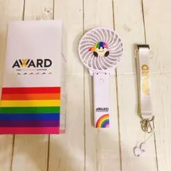 WEST. AWARD ハンディファン ヤツの風