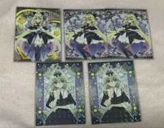 名探偵プリキュア　キュアアルカナシャドウ&森亜るるか　カード5枚セット