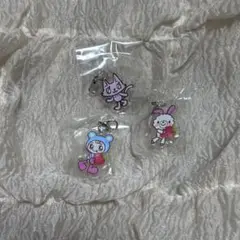 ナルミヤ　ポンポネット　メゾピアノ　ミニアクリルチャーム　ストラップ　セット
