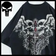 【希少】KING Tシャツ USA製 スカル ドクロ 入手困難 一点物 90s